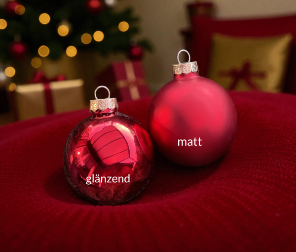 Weihnachtskugeln personalisiert - Christbaumkugeln - Baumkugeln mit Namen - Weihnachtsschmuck